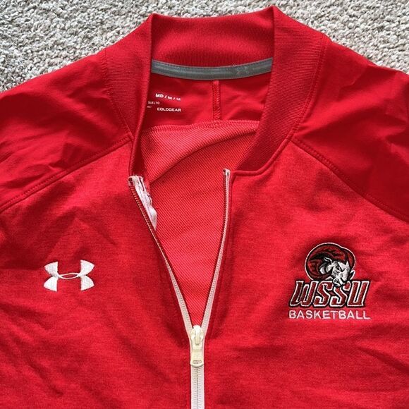 Winston-Salem State University Rams basketball team NCAA Fleece Coldgear Jacket - Picture 3 of 5